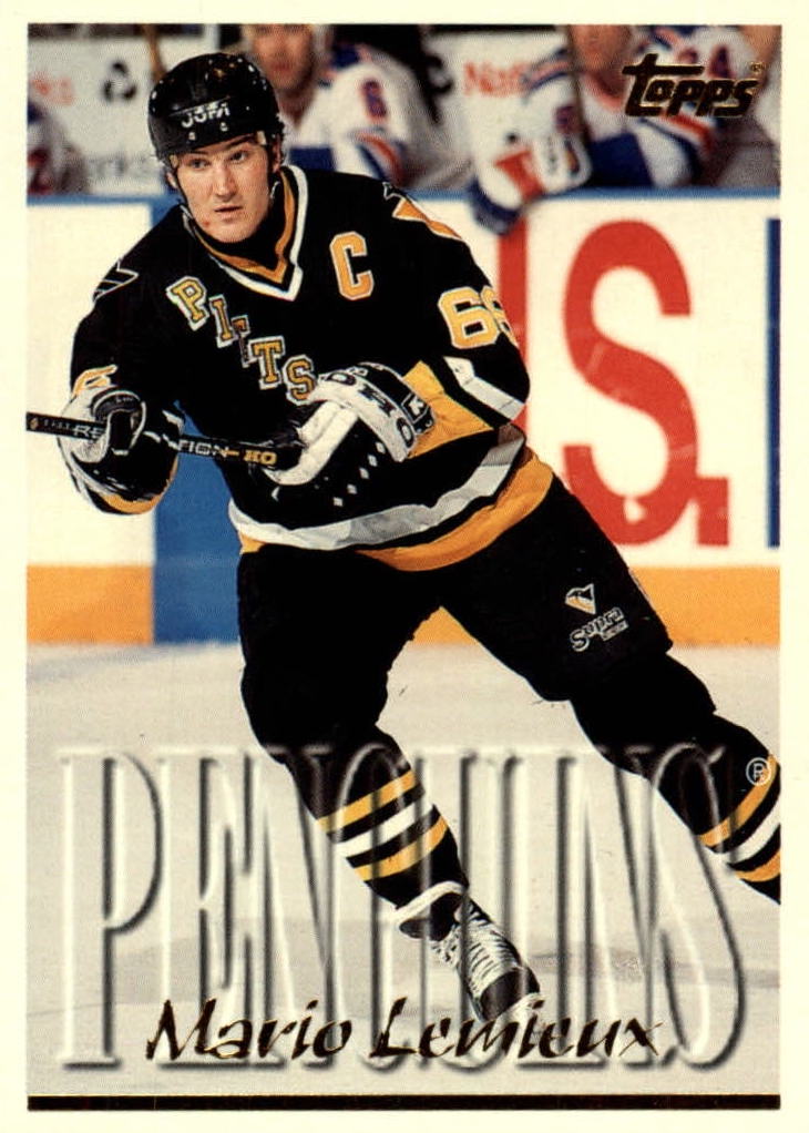 NHL 1995/96 Topps - No 100 - Mario Lemieux