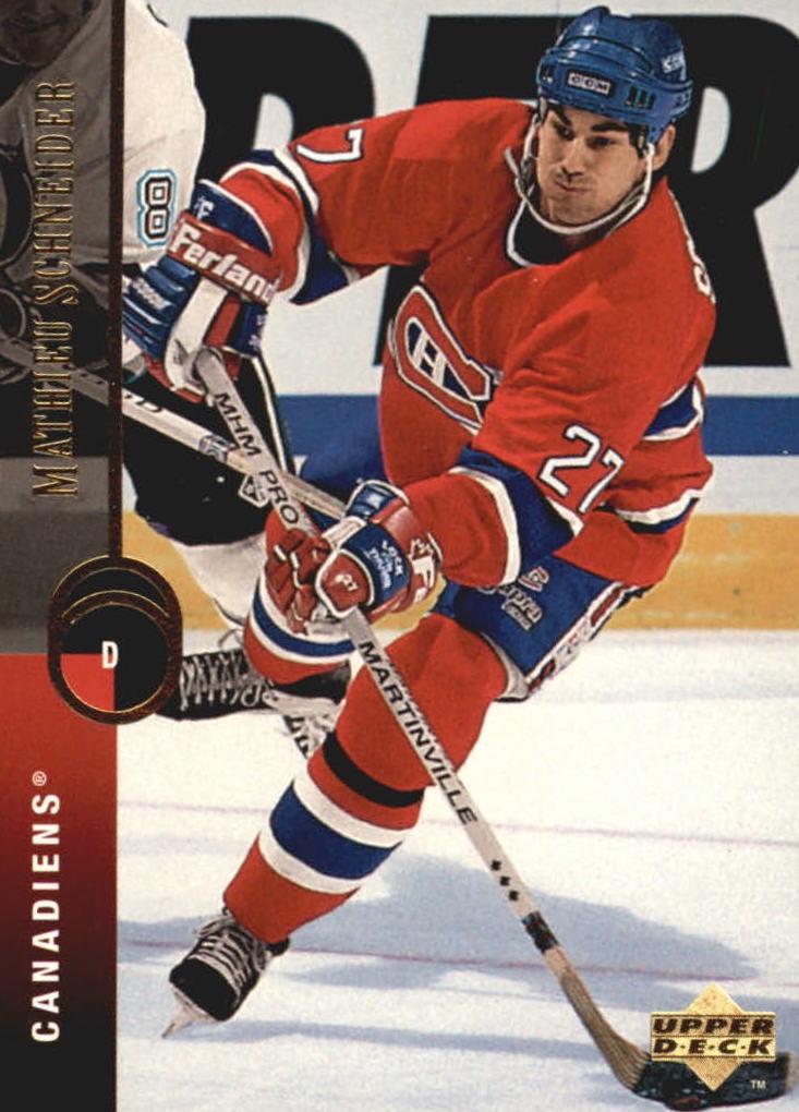 NHL 1994 / 95 Upper Deck - No 101 - Mathieu Schneider