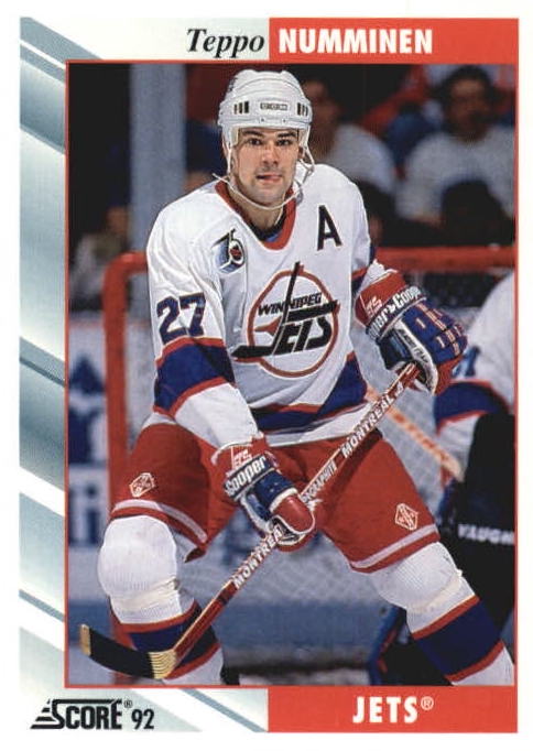 NHL 1992/93 Score - No 102 - Teppo Numminen