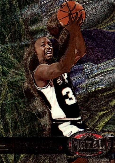 NBA 1997-98 Metal Universe - No 105 - Sean Elliott