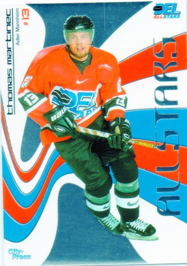 DEL 2002 / 03 CityPress All Stars - No AS 11 - Thomas Martinec