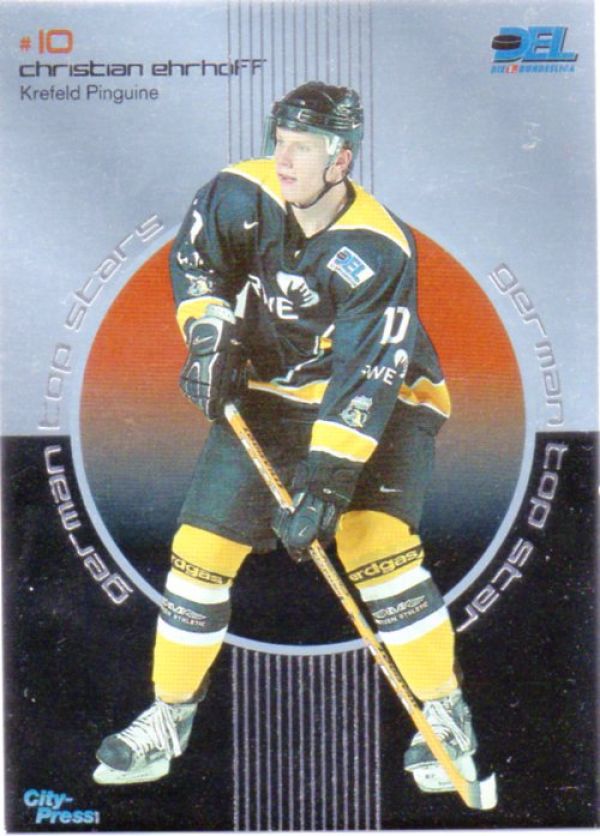 DEL 2002 / 03 CityPress German Top Star - No GT03 - Chrisitan Ehrhoff