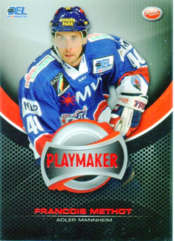 DEL 2007 / 08 CityPress Playmaker - No PM12 - Francois Methot