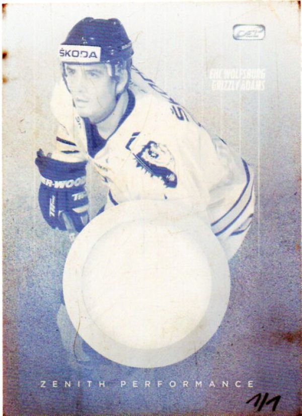 DEL 2011-12 CityPress Zenith Performance Press Plate - No ZE14 - John Laliberte