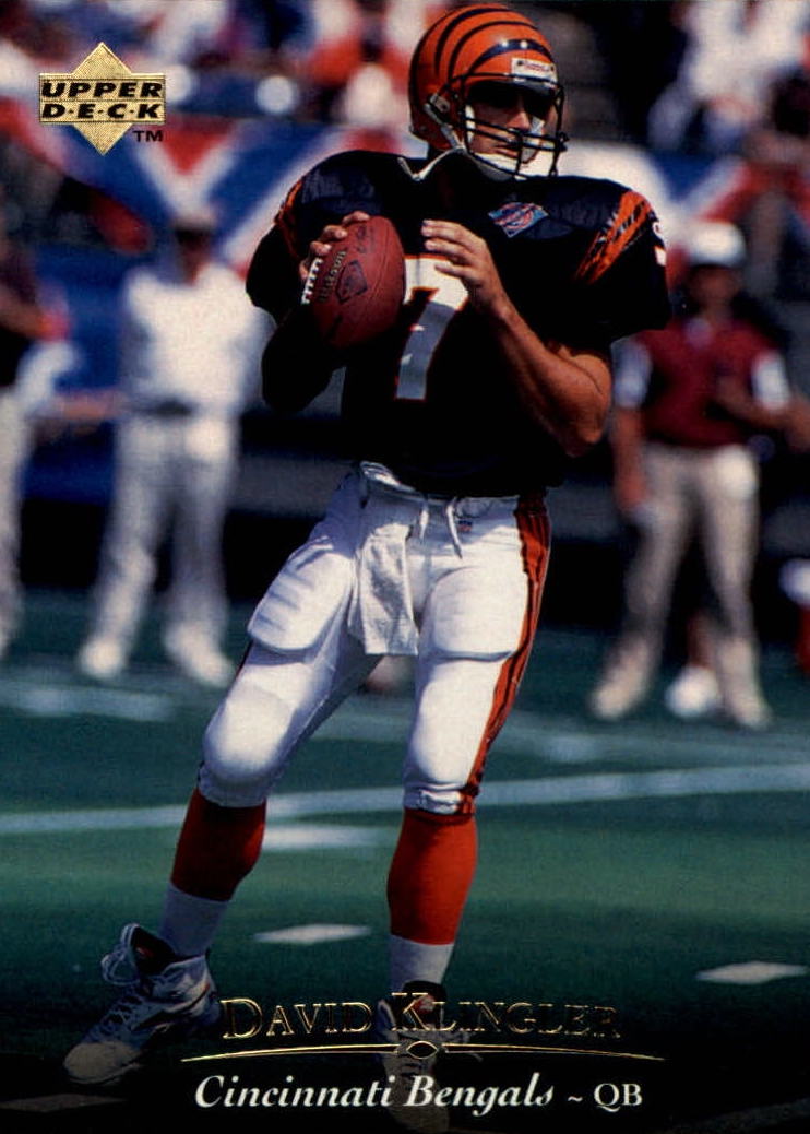 NFL 1995 Upper Deck - No. 106 - David Klingler