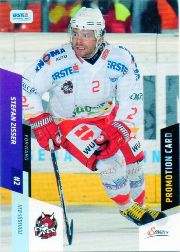 EBEL 2014-15 Erste Bank Liga Promotionalkarte - No 015 - Zisser