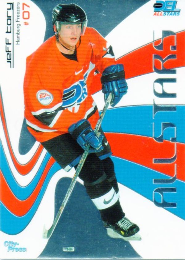 DEL 2002 / 03 CityPress All Stars - No AS 09 - Jeff Tory