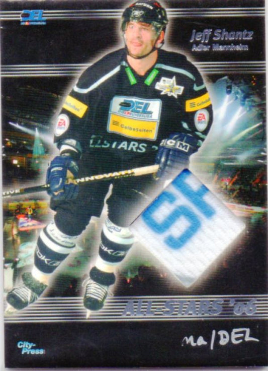 DEL 2007/08 CityPress DEL Allstars 2006 Jerseys - No AS018 - Jeff Shantz