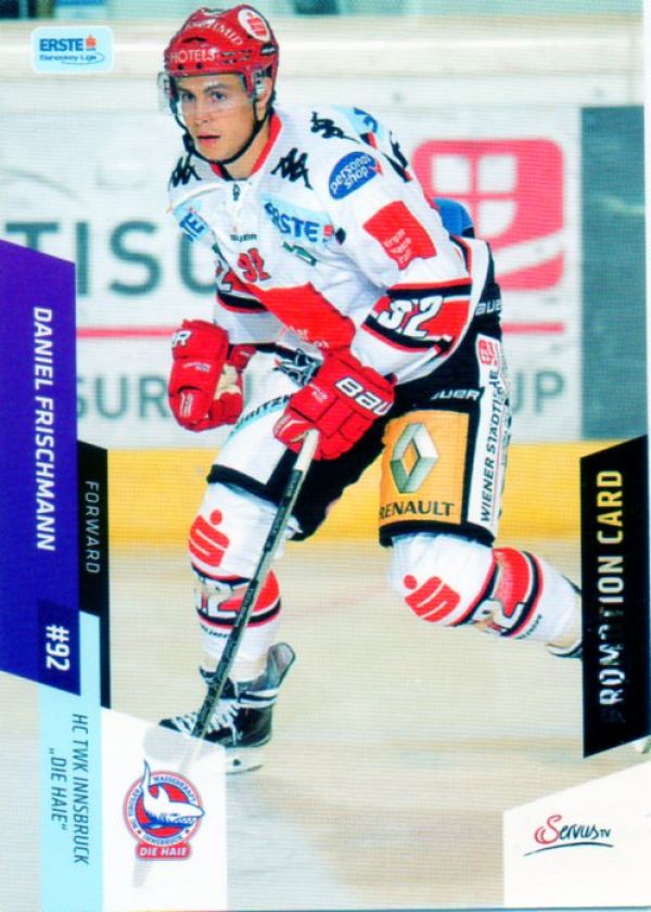 EBEL 2014-15 Erste Bank Liga Promotionalkarte - No 278 - Frischmann