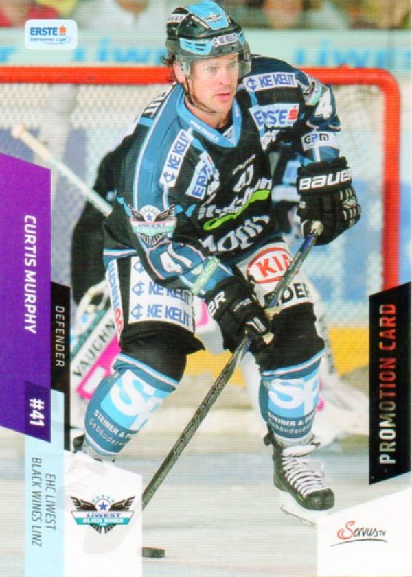 EBEL 2014-15 Erste Bank Liga Promotionalkarte - No 080 - Murphy
