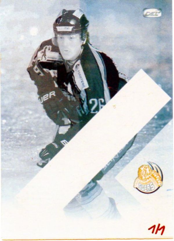 DEL 2011-12 CityPress Rearguards Press Plate - No RG13 - Andy Canzanello