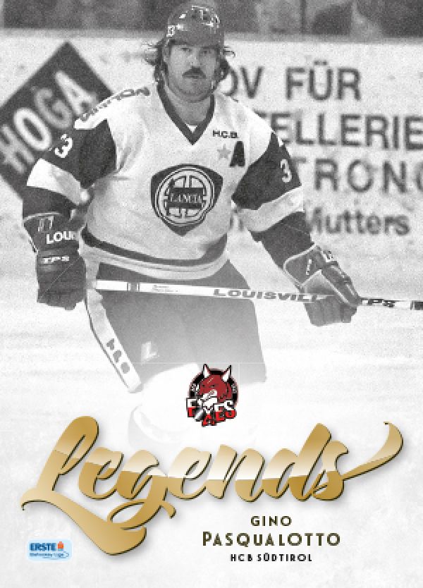 EBEL 2013-14 Citypress Legends - No LE01 - Gino Pasqualotto