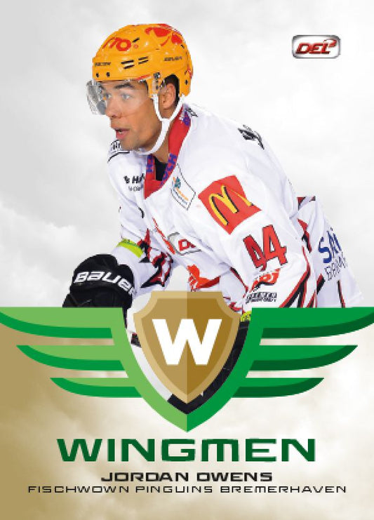 DEL 2016-17 CityPress Premium Wingmen - No WI03 - Jordan Owens