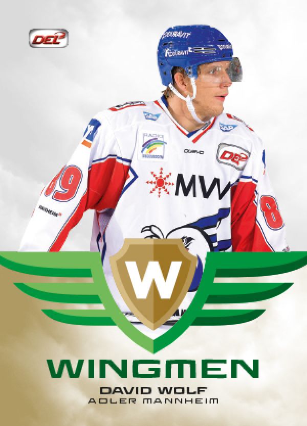 DEL 2016-17 CityPress Premium Wingmen - No WI09 - David Wolf