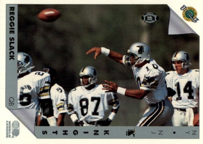 NFL 1992 Ultimate WLAF - No 109 - Reggie Slack