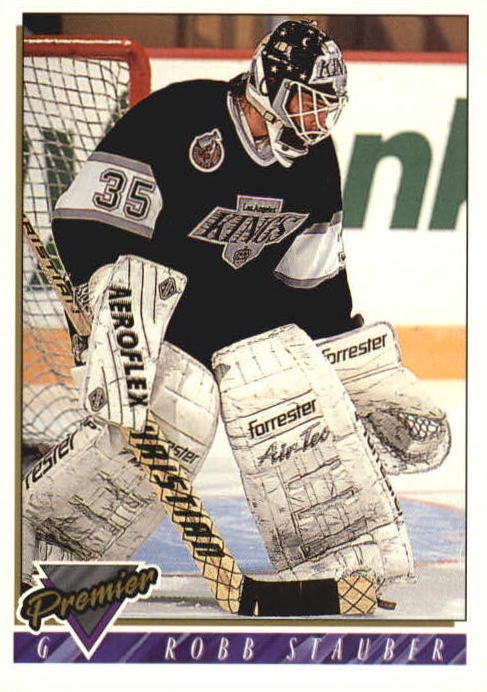 NHL 1993 / 94 Topps Premier - No. 109 - Robb Stauber