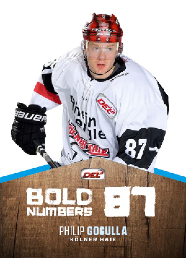 DEL 2017-18 CityPress Bold Numbers - No BN07 - Philip Gogulla