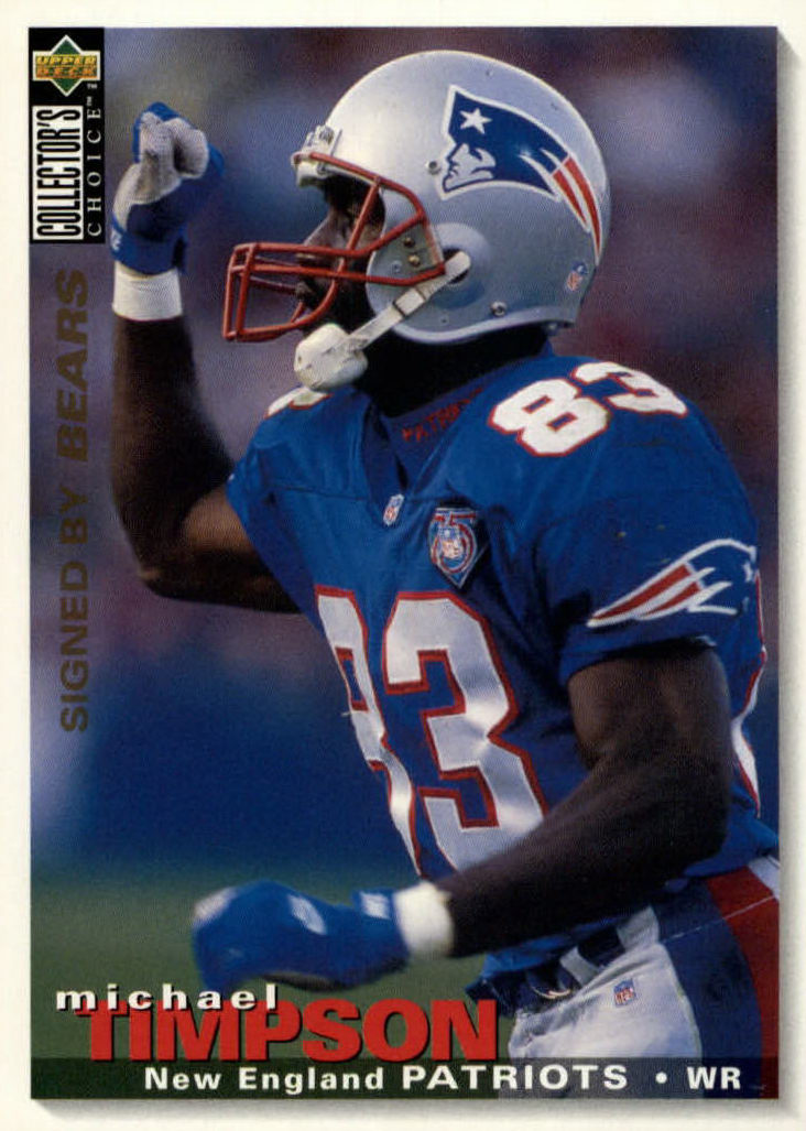 NFL 1995 Collector's Choice - No 110 - Michael Timpson