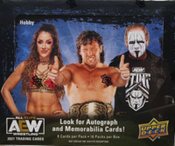 Wrestling 2021 Upper Deck All Elite Wrestling AEW