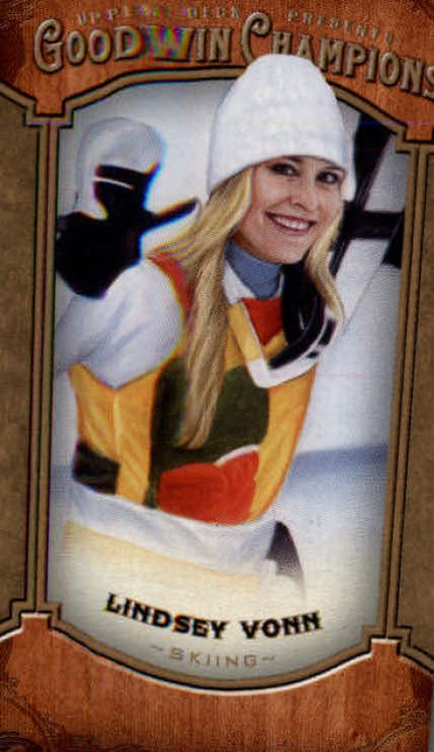 M 2014 Upper Deck Goodwin Champions Mini - No 91 - Lindsey Vonn