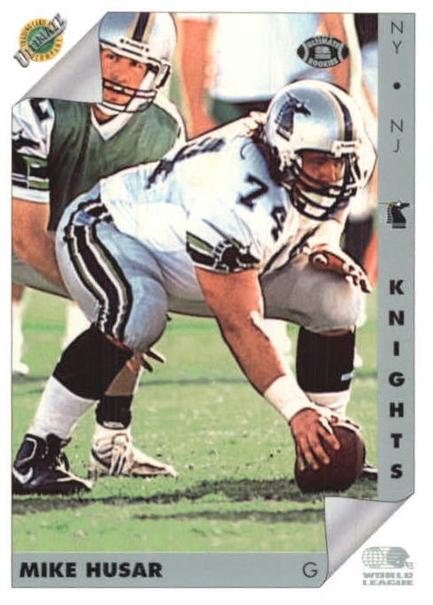 NFL 1992 Ultimate WLAF - No 112 - Mike Husar