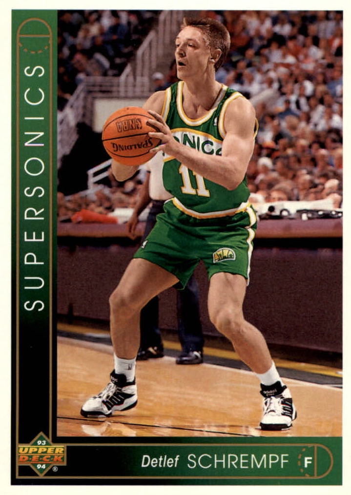 NBA 1993-94 Upper Deck German - No. 112 - Detlef Schrempf