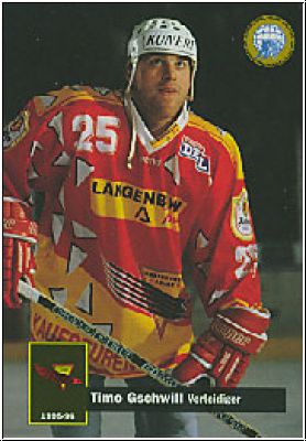 DEL 1995-96 No 176 - Timo Gschwill