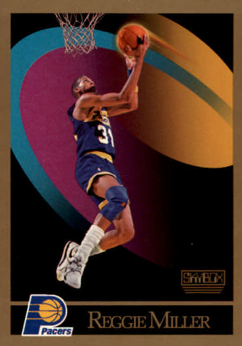 NBA 1990-91 SkyBox - No 117 - Reggie Miller