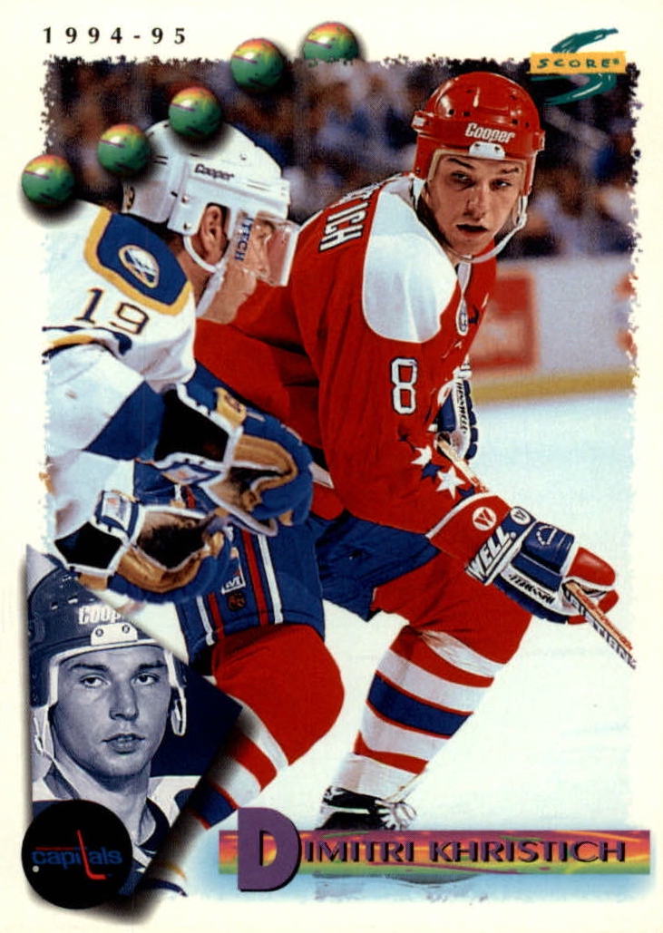 NHL 1994 / 95 Score - No 118 - Dimitri Khristich