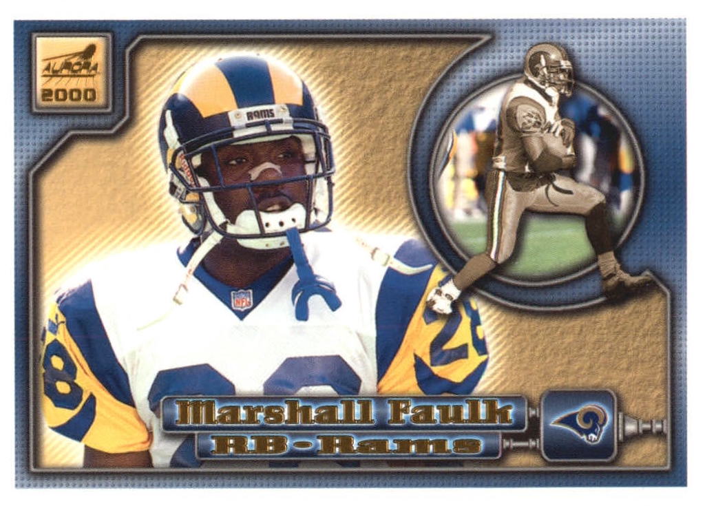 NFL 2000 Aurora - No 118 - Marshall Faulk