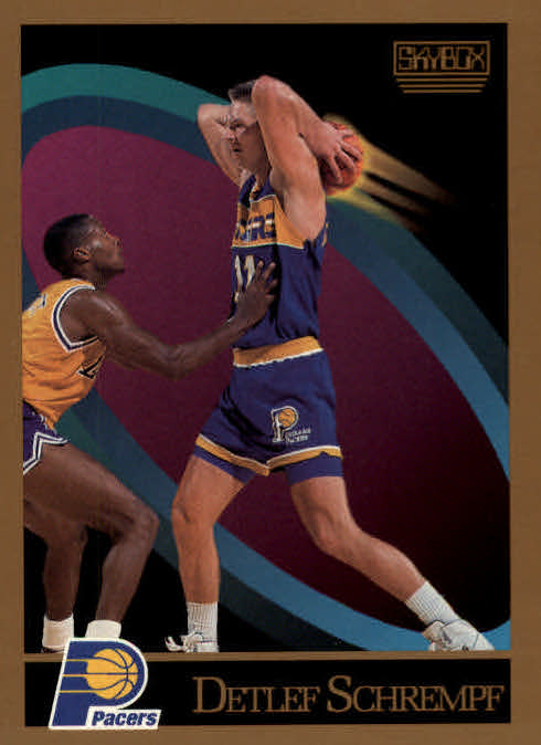 NBA 1990-91 SkyBox - No. 121 - Detlef Schrempf