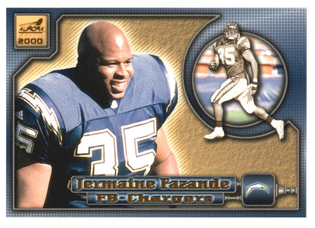 NFL 2000 Aurora - No 121 - Jermaine Fazande