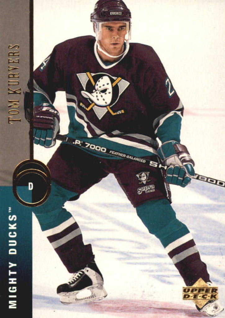 NHL 1994 / 95 Upper Deck - No 123 - Tom Kurvers