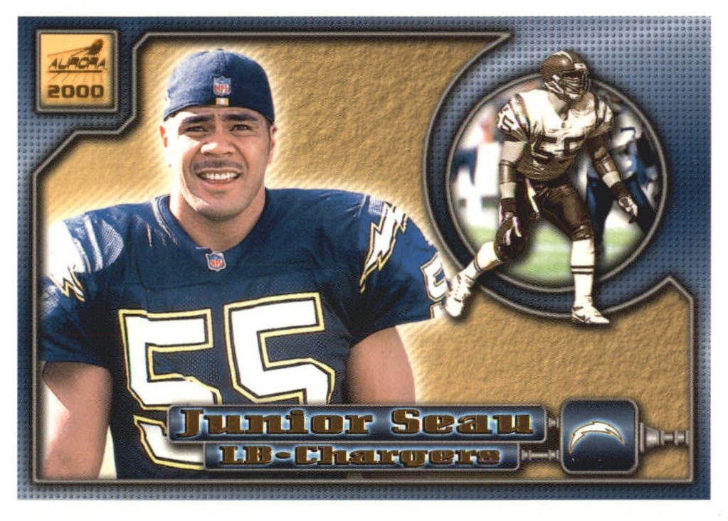 NFL 2000 Aurora - No 124 - Junior Seau