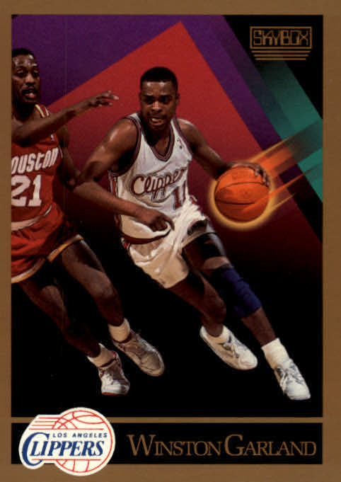 NBA 1990-91 SkyBox - No 125 - Winston Garland