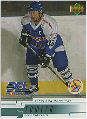 DEL 2000 / 01 Upper Deck - No 105 - Teal Fowler