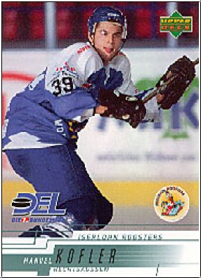 DEL 2000 / 01 Upper Deck - No 112 - Manuel Kofler