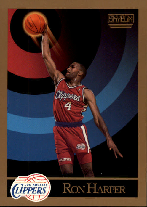 NBA 1990-91 SkyBox - No 128 - Ron Harper