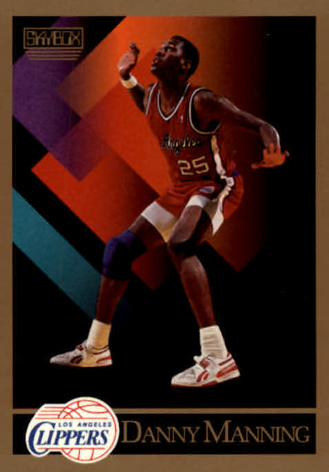 NBA 1990-91 SkyBox - No 129 - Danny Manning