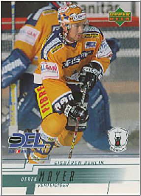 DEL 2000 / 01 Upper Deck - No 62 - Derek Mayer