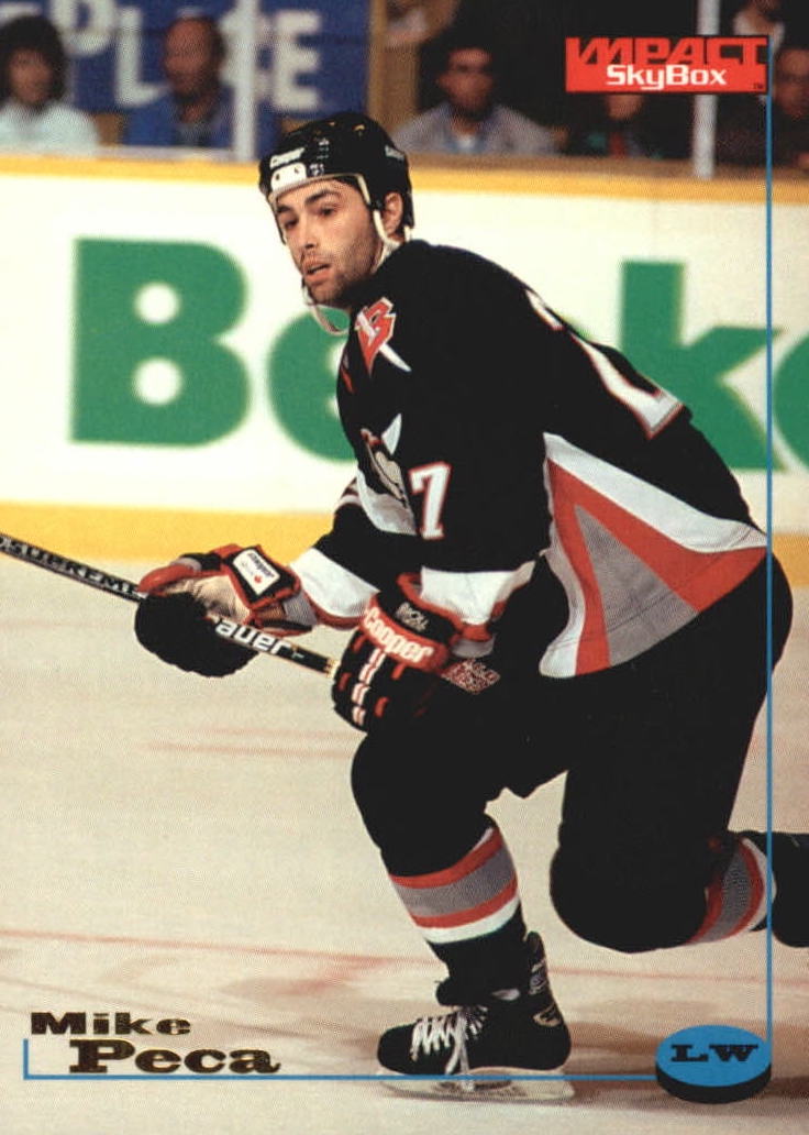 NHL 1996 / 97 Fleer SkyBox Impact - No 12 - Mike Peca