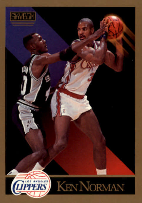 NBA 1990-91 SkyBox - No 131 - Ken Norman
