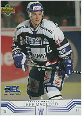 DEL 2001 / 02 Upper Deck - No 130 - Jeff Macleod