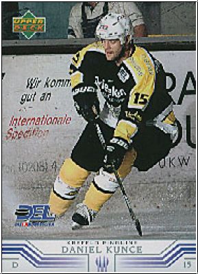 DEL 2001 / 02 Upper Deck - No 159 - Daniel Kunce