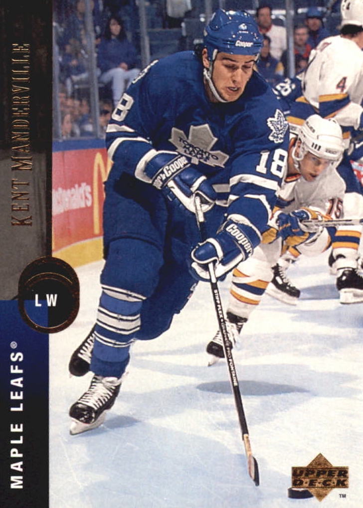 NHL 1994 / 95 Upper Deck - No 131 - Kent Manderville