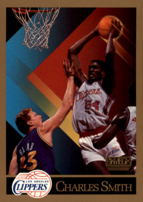 NBA 1990-91 SkyBox - No 132 - Charles Smith