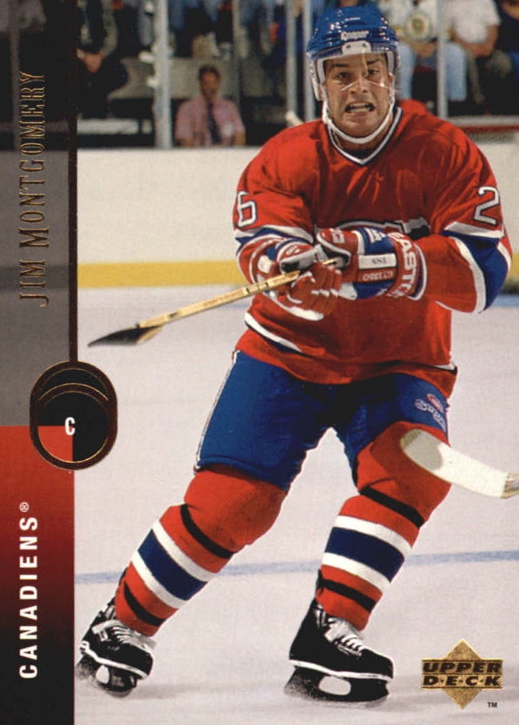 NHL 1994 / 95 Upper Deck - No 132 - Jim montgomery