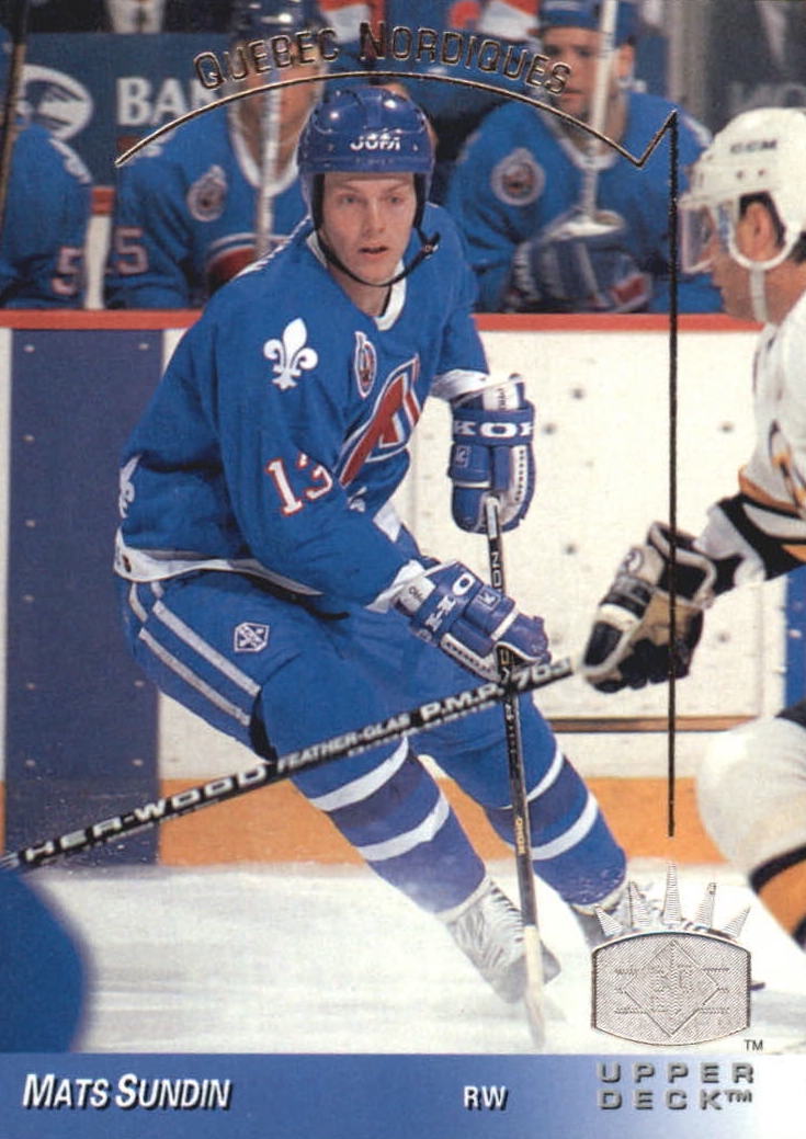 NHL 1993/94 Upper Deck SP Inserts - No 132 - Mats Sundin