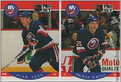 NHL 1990-91 ProSet Serie 1 - 5 Promotional Karten