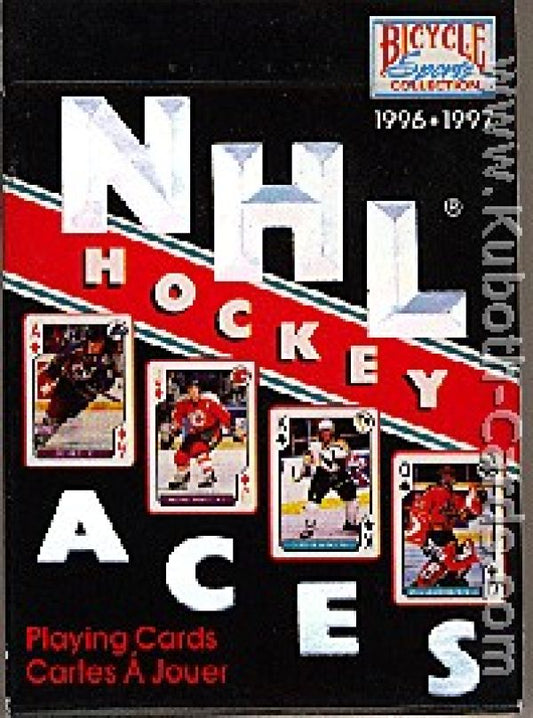 NHL 1996-97 NHL Hockey Poker Playing Cards Aces